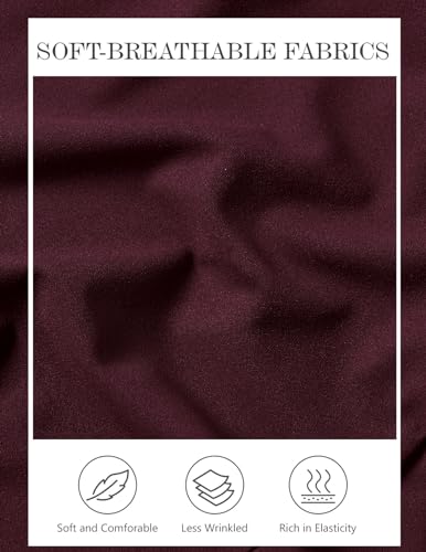 Image of DRESSTELLS Women's Cocktail Party Formal Wedding Guest Church Modest Prom Long High Low Evening Dress