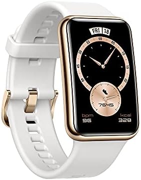 HUAWEI Watch FIT 'Elegant Edition' – Smartwatch with Stainless Steel Bezel,  1.64'' AMOLED Display, 10 Days Battery Life, All-Day SpO2 and Heart Rate  Monitoring, Built-in GPS, Frosty White : Amazon.com.au: Clothing, Shoes