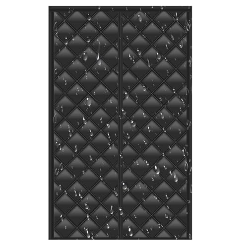 Housse isolante pour porte de véhicule de loisirs - Rideau thermique magnétique 84x203 cm