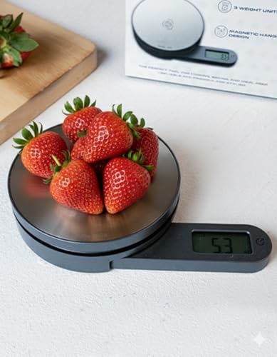 GLOBAL DRT Battery-Free Digital Kitchen Food Scale