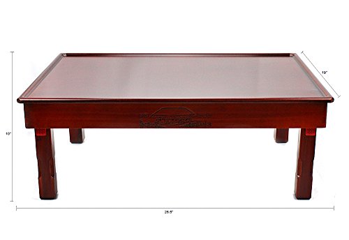 Excelife 86150 Multi Folding Wooden Korean Tea Table M Size, Medium , Brown #TOP1