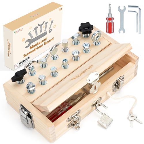 Vanplay Montessori Busy Board Toys for 3 4 5 Year Olds Boy Birthday Gifts by Vanplay - Used condition - US$23.91