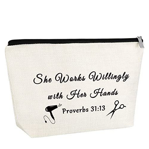 Gfhzdmf Hair Stylist Gift: Makeup Bag for Women Hairdresser - Funny Graduation Gift