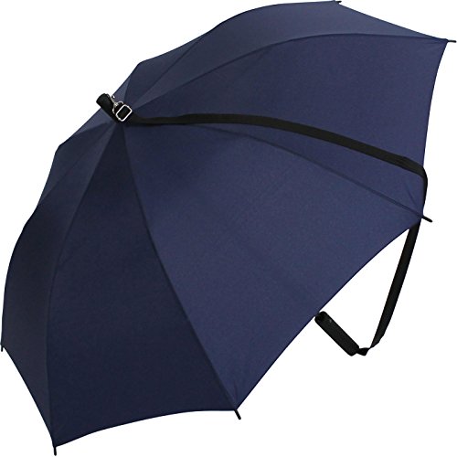 iX-brella Umhängeschirm Hands-Free - Navy Blau