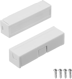 Fielect MC-44b Surface Mount Wired NC Door Contact Sensor Alarm Magnetic Reed Switch White