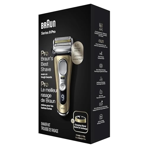 Braun Series 9 Pro 9419s Electric Shaver for Men, Wet & Dry Razor, Shaving Kit with 4+1 Head with ProLift Trimmer - image 8