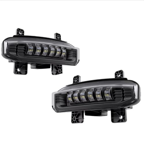 Phares antibrouillard avant pour Dodge Ram 1500 2019-2022 et feux de jour de route