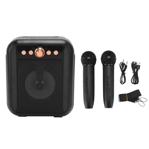 Máquina de karaokê, Alto-falante Mais Silencioso, Som Nítido para Idosos para Uso Externo (Generick6