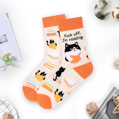 Image of Funny Socks for Women and Teenage Girls, Cute Crazy Unique Novelty Gifts