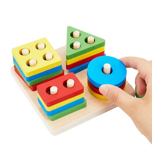 Dementia Activities for Seniors, Wooden Matching Puzzle Board