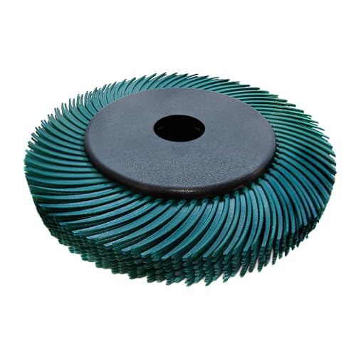 Image of Radial Bristle Brush, 6 in x 1 /2 in x 1 in, 50#, 1SET,Ten Single Piece with Adapter