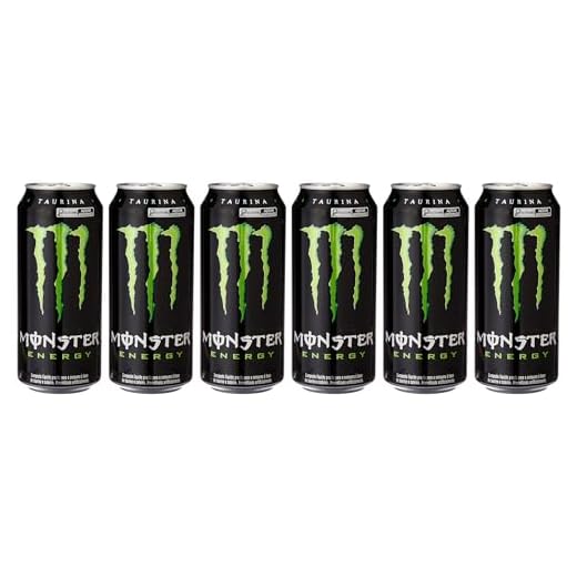 Pack de Monster Energy 473ml - Unidade 6 unidades