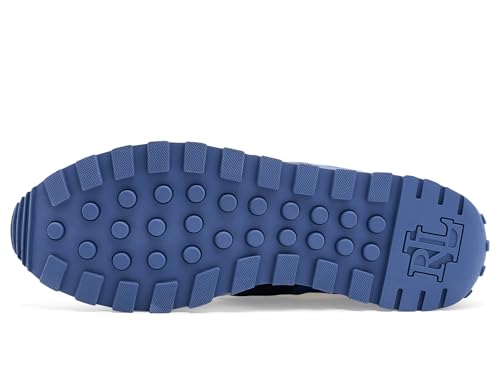 Image of Lauren Ralph Lauren Dani Suede & Leather Sneakers