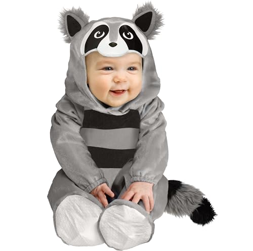 Image of Fun World Baby Raccoon Toddler Costume, Large