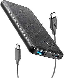 [Upgraded] Anker PowerCore Slim 10000 PD, USB-C Portable Charger (18W), 10000mAh Power Delivery