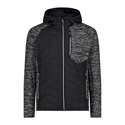 CMP Herren Hoodie Hybrid Jacke, Antracite, 50