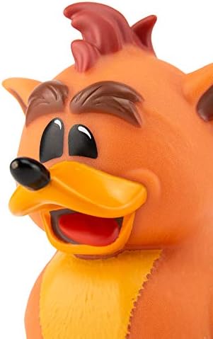 TUBBZ Crash Bandicoot Crash Collectible Rubber Duck Vinyl Figure  Official Crash Bandicoot Merchandise  PC & Video Games