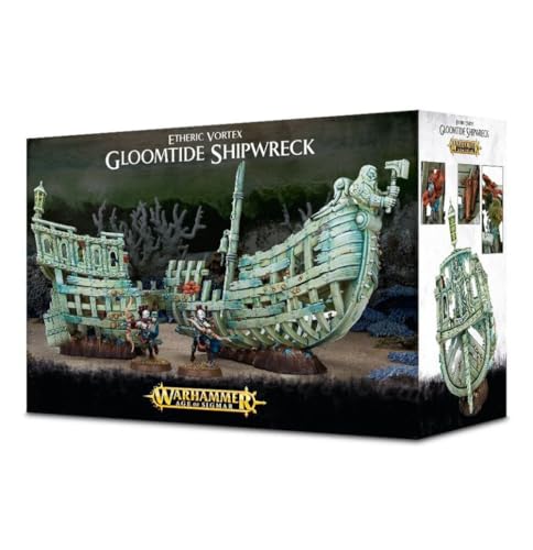 Games Workshop Warhammer Age of Sigmar Etheric Vortex Gloomtide Shipwreck Miniatures