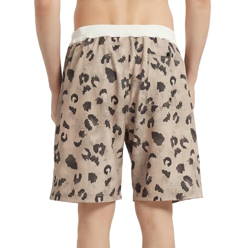 NOMADIKA Mens Swim Trunks Quick Dry Board Shorts Mesh Lining Swimwear Bathing Suits4