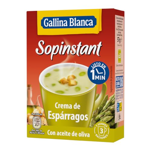 Gallina Blanca · Sopinstant Crema de Espárragos con Picatostes
