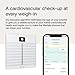 Withings Body Cardio - Premium Wi-Fi Body Composition Smart Scale, Tracks Heart Rate, BMI, Fat, Muscle Mass, Water Percent, Digital Bathroom Scale, App Sync Via Bluetooth or Wi-Fi