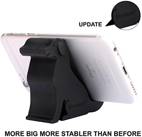 Z PLINRISE Mini Puppy Dog Shape Cute Cell Phone Stand, Material Of Silica Gel, Size: 2.4" X 2.6" X 1.1", For Office Desk Phone Holder (Black)