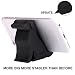 Z PLINRISE Mini Puppy Dog Shape Cute Cell Phone Stand, Material Of Silica Gel, Size: 2.4" X 2.6" X 1.1", For Office Desk Phone Holder (Black)