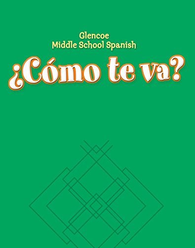 ??C?3mo te va? Level A Nivel verde, Workbook (GLENCOE SPANISH) (Spanish Edition) by Conrad Schmitt (2003-03-21)