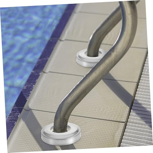 Cubiertas para pasamanos de escalera de piscina de acero inoxidable Toddmomy 4 piezas miniatura 6
