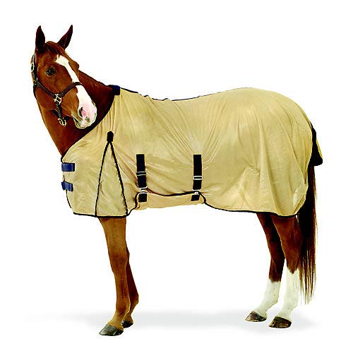 Equi-Essentials Softmesh Fly Sheet 81 Tan/Navy