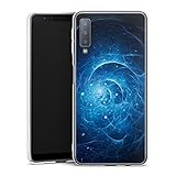  DeinDesign Coque Compatible avec Samsung Galaxy A7 (2018) Ã‰Tui Housse Galaxie Cosmos Espace