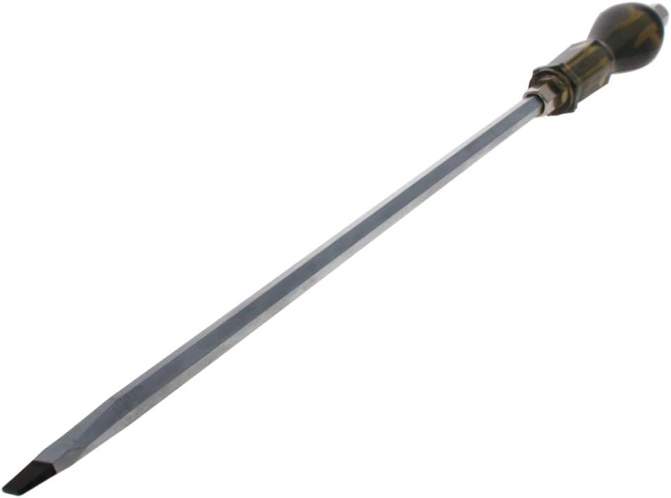Bettomshin Slotted Impact Screwdriver 12 Inch Keystone Demolition Driver Magnetic 1Pcs
