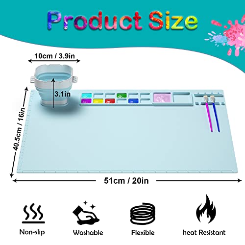 image for BlueFinger Silicone Craft Mat, 20