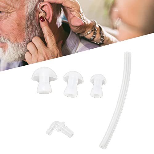 Kosdfoge Earplug Domes, Improved Sound Quality And Comfortable Fit Bte Hearing Aid Domes, Enhance Your Hearing Experience With Secure And Hygienic Silicone Ear Tips #TOP2