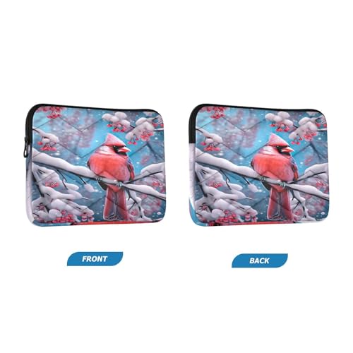 Funda para portátil 13-14 pulg roja impermeable y resistente miniatura 2