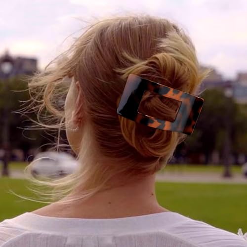 50% Off Velscrun Flat Hair Clips for Women - Strong Hold Matte Design