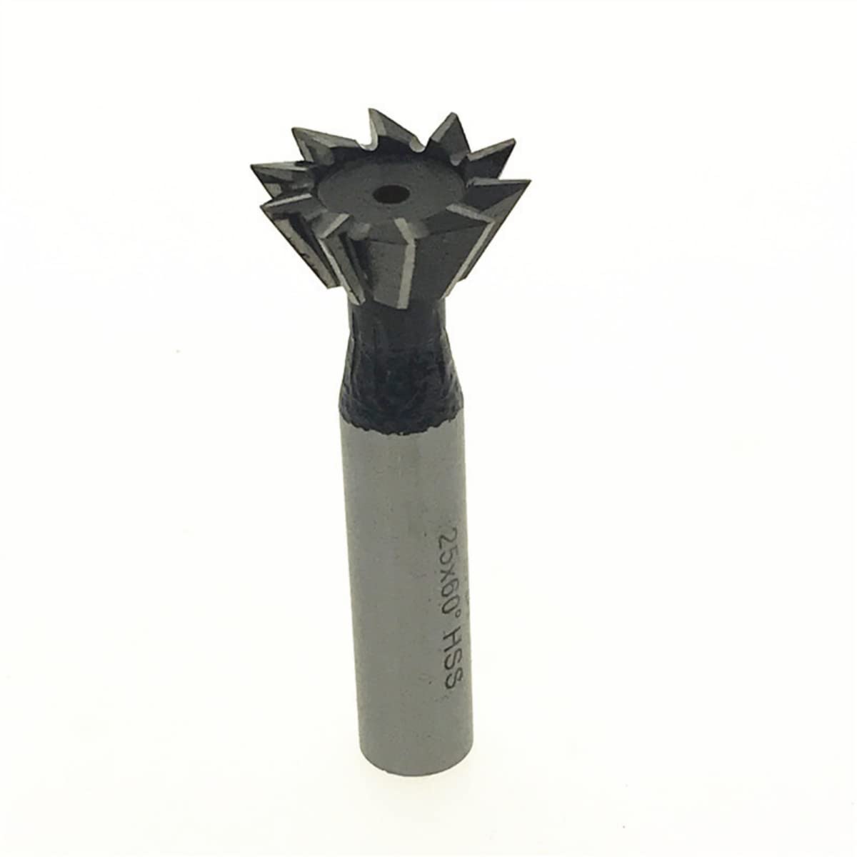 6-60mm Straight Shank High-Speed Steel Dovetail Groove Cutter 45° Deg Angle Milling Cutter (60 mm)
