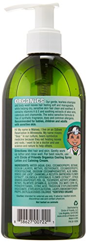 Circle of Friends Makwa's Organics Shampoo and Body Wash 8 oz