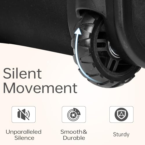 Ytonet Rolling Briefcase for Women, 17.3 Inch Rolling Laptop Bag with Lock, Water Rresistant Wheeled Computer Bag with Insulated Pocket3