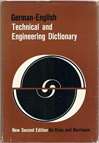 GERMAN- ENGLISH ENG-GER DICTIONARY