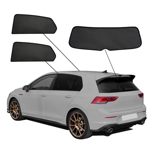 Protection visuelle anti-regard et solaire pour vitres de Volkswagen Golf 8