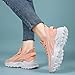 Women's Luxurious Orthopedic Sneakers, Comfort Wear Shoe Lightweight Breathable,Work Gym Trainers,Fashion Casual Shoes (Pink,5.5)