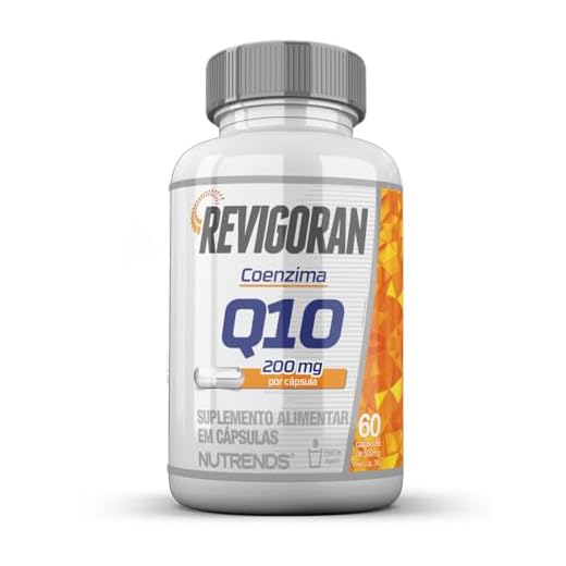 Revigoran Coenzima Q10 200mg 60 cápsulas, Nutrends
