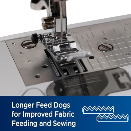 Image of Brother ST150HDH Strong & Tough Sewing Machine, and SASEW6 6-Piece Premium Sewing Thread Pack, SA520 Water Soluble Stabilizer