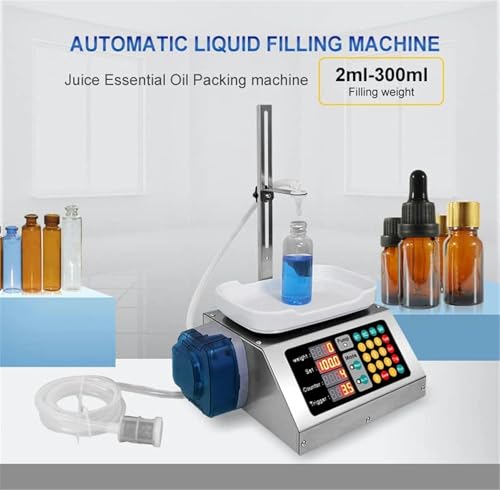 Machine de remplissage de liquide automatique 2-300 ml avec plaque de levage - 3