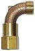 Hose Swivel, 3/4 in, MHT x FPT, Brass