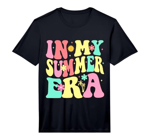 in My Summer Era Groovy Summer Break Vacation Performance T-Shirt
