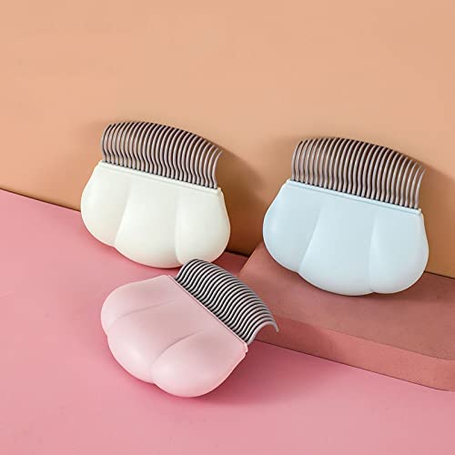 Taiyo Pluss Discovery® Shell Type Pet Comb for Grooming and Deshedding, Suitable for dogs, cats and other small animals (Size : 9 cm X 8 cm) (Colour May Vary) 2