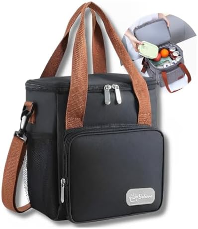 Bolsa Térmica Para Marmita Lancheira Escolar Trabalho Academia Fi...