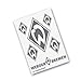 Produktbild AUFKLEBERKARTE STICKER AUFKLEBER Raute 6tlg SV WERDER BREMEN silber
